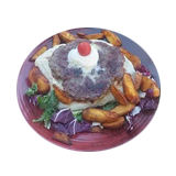 Gourmet minced meat patty