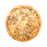Chicken breast pizza