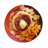 Minced meat patty